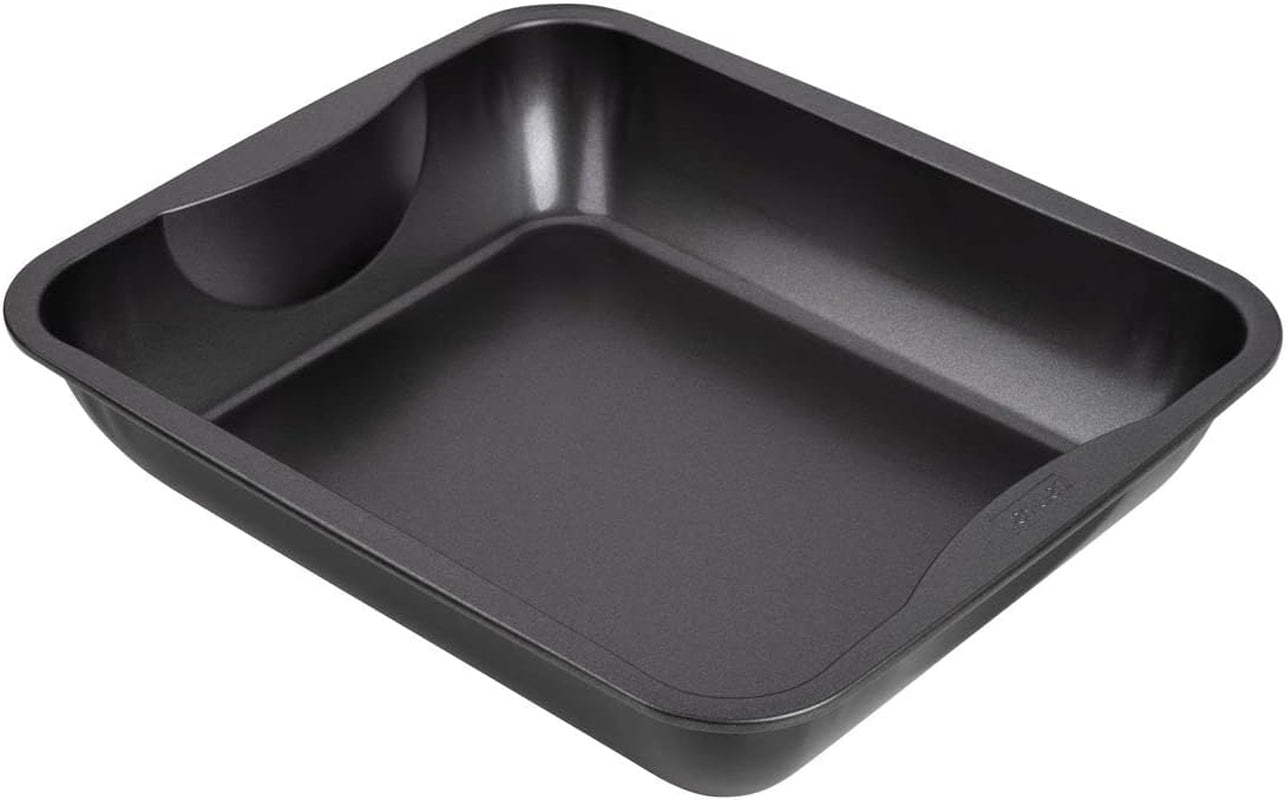 Zenker Xxl-Brat- Und Auslaufform (40 X 8 X 34 Cm) SPECIAL COOKING, Rechteckige Ofenform Mit Antihaftbebeschichtung, Backblech Für Krosse Braten & Saftige Aufläufe (Farbe: Schwarz), Menge: 1 Stück Formy i blachy do pieczenia Naty Shop