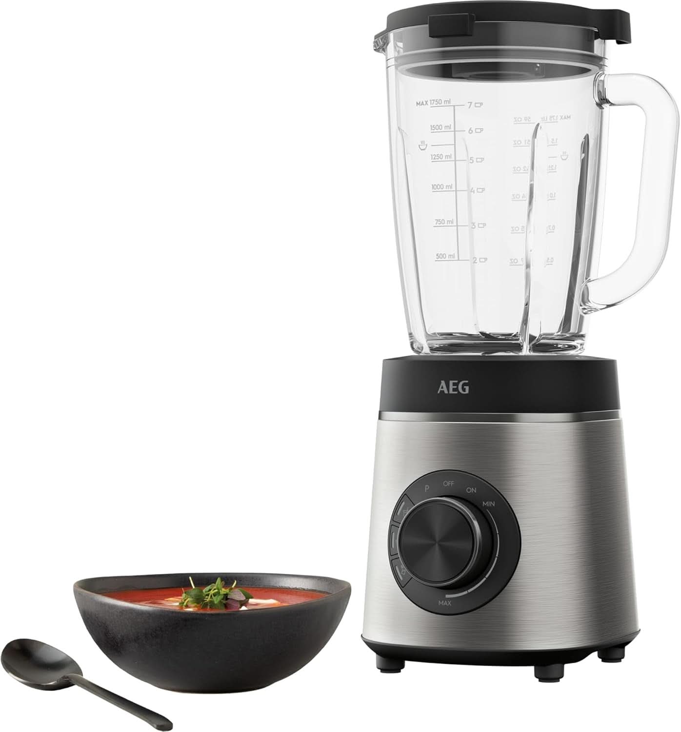 AEG TB6-1-6S MIKSER STOJĄCY / Regulacja prędkości 3 programy Smoothie ICE Funkcja Kuchnia Naty Shop