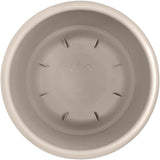 elho Amiga Round 47 - Doniczki do wnętrz i na zewnątrz - 100% plastiku pochodzącego z recyklingu - Ø 47,0 x wys. 35,3 cm - Beżowy/Beżowy Grzyb