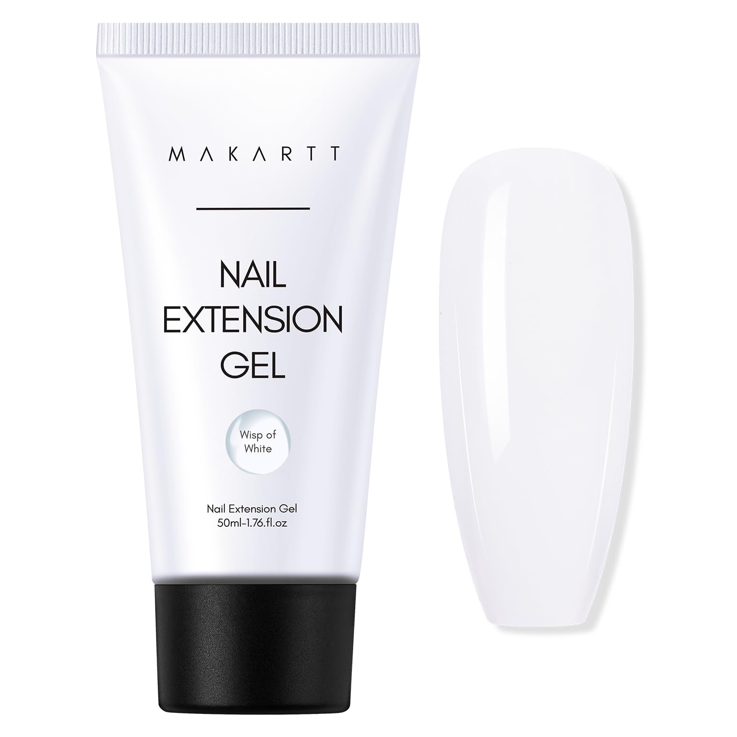 Makartt Poly Nail Extension Gel - Akrylowy żel przedłużający, Żel wzmacniający paznokcie, Ozdoba do paznokci, 50ml (fioletowy)