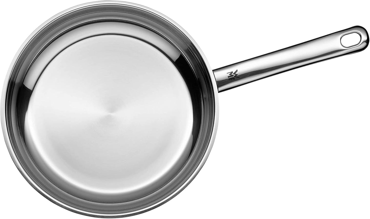WMF Profi patelnia ze stali nierdzewnej 24 cm indukcyjna, patelnia ze stali nierdzewnej Cromargan Garnki i patelnie Naty Shop