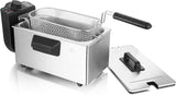Frytkownica olejowa Emerio 3,0L z technologią Cold Zone, 2000 W AGD Naty Shop