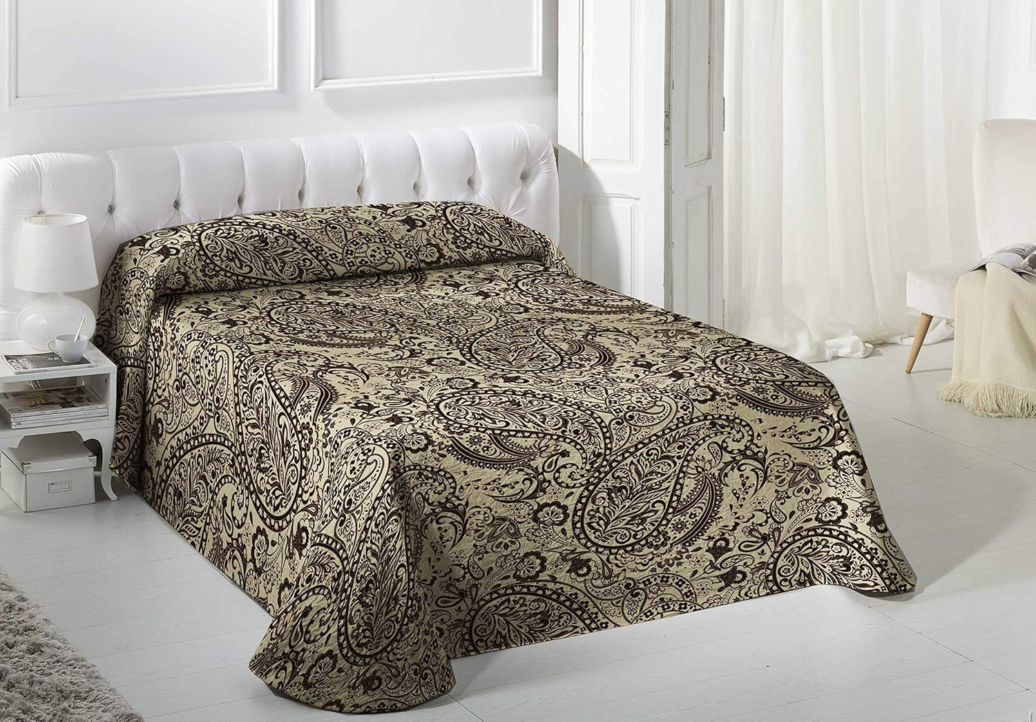 VIALMAN Lekki koc Sofia 29, bawełna poliester, brązowy, Cama 135: 230 x 270 cm Łóżka i koce Besuche den VIALMAN-Store brązowy Cama 135: 230 x 270 cm