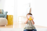 Fisher-Price WaterMates Ducky Ball, zabawna kaczka w kuli konfetti, zabawka dla dziecka, piłka do zabawy, zabawka do kąpieli, od 3 miesięcy, 75676 zabawki dla dzieci Naty Shop