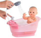 Corolle 9000141660 - Wanna Mon Grand Poupon z funkcją pompki i gumową kaczką dla wszystkich lalek 30-36 cm, 32,5 cm, od 3 lat