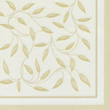 Papstar, 50 serwetek „ROYAL Collection” 1/4-krotnie 40 cm x 40 cm szampan „New Mediterranean”, #11651