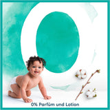 Zestaw pieluch dla niemowląt Harmonie Rozmiar 2 (4-8 kg, 240 sztuk) PUDEŁKO MIESIĘCZNE i Pudełko na chusteczki nawilżane Harmonie Aqua Baby 720 chusteczek (15 x 48), Baby Essentials