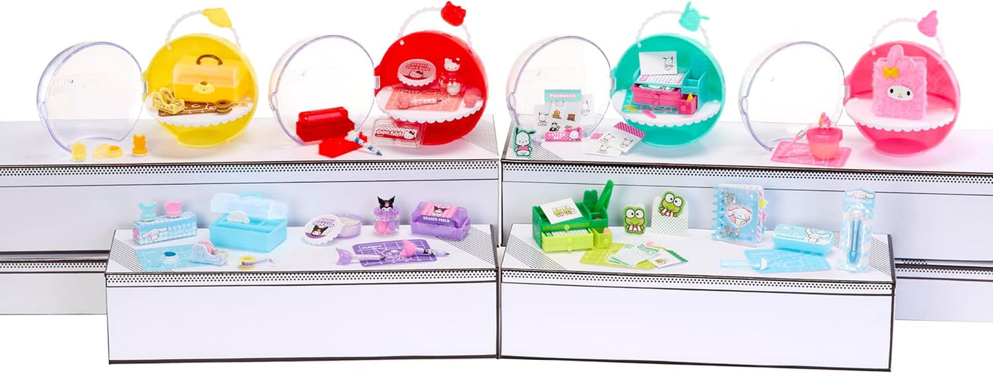 Miniverse MGA Make It Mini Hello Kitty and Friends Series 3 - Mini przedmioty kolekcjonerskie, Sanrio, repliki retro Artykuły papiernicze, rękodzieło, majsterkowanie, dla kolekcjonerów i dzieci w wieku od 8 lat
