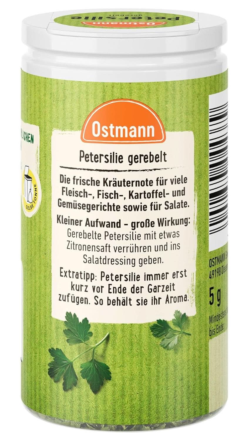 Ostmann - Pietruszka, 5 gramów Przyprawy Naty Shop