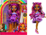 Rainbow High Be Dazzling - Noemie Violette - Liliowa lalka modowa o długości 28 cm z narzędziem do dekorowania, błyszczącymi kamieniami szlachetnymi i akcesoriami do stylizacji