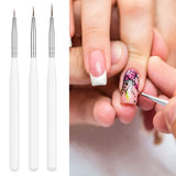 Zestaw szpilek Nagel, 10-Teilig Gelnägel Pinsel Nagellackstift Acrylpinsel Für Żel UV Nägel Acrylfingernägel Nailart Maniküre Nageldesign Zubehör