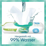 Zestaw pieluch dla niemowląt Harmonie Rozmiar 2 (4-8 kg, 240 sztuk) PUDEŁKO MIESIĘCZNE i Pudełko na chusteczki nawilżane Harmonie Aqua Baby 720 chusteczek (15 x 48), Baby Essentials
