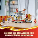 LEGO NINJAGO Arena turniejowa Zabawka przygodowa dla dzieci Zestaw Ninja z 6 kolekcjami minifigurek Zestaw do budowania Prezent urodzinowy dla chłopców i dziewcząt w wieku 7 lat 71818 Zestawy do budowania Besuche den LEGO-Store