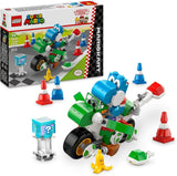 LEGO Super Mario: Mario Kart - Rower Yoshi Kolekcjonerski zestaw przygodowy Nintendo Prezent dla dzieci, chłopców, dziewcząt i graczy 7+ Zestaw figurek Yoshi 72031 Zestawy do budowania Besuche den LEGO-Store Default Title