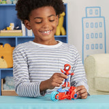 SPIDEY i JEGO NIESAMOWICI PRZYJACIELE Marvel Spidey Figurka motocykla dla chłopców i dziewcząt w wieku od 3 lat Figurki Naty Shop