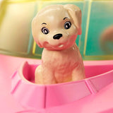 Zestaw łodzi motorowej Barbie, lalka Barbie z blond włosami, różowa kamizelka ratunkowa, łódka, szczeniak, akcesoria, prezenty dla 3+, lalki Grg30 Naty Shop