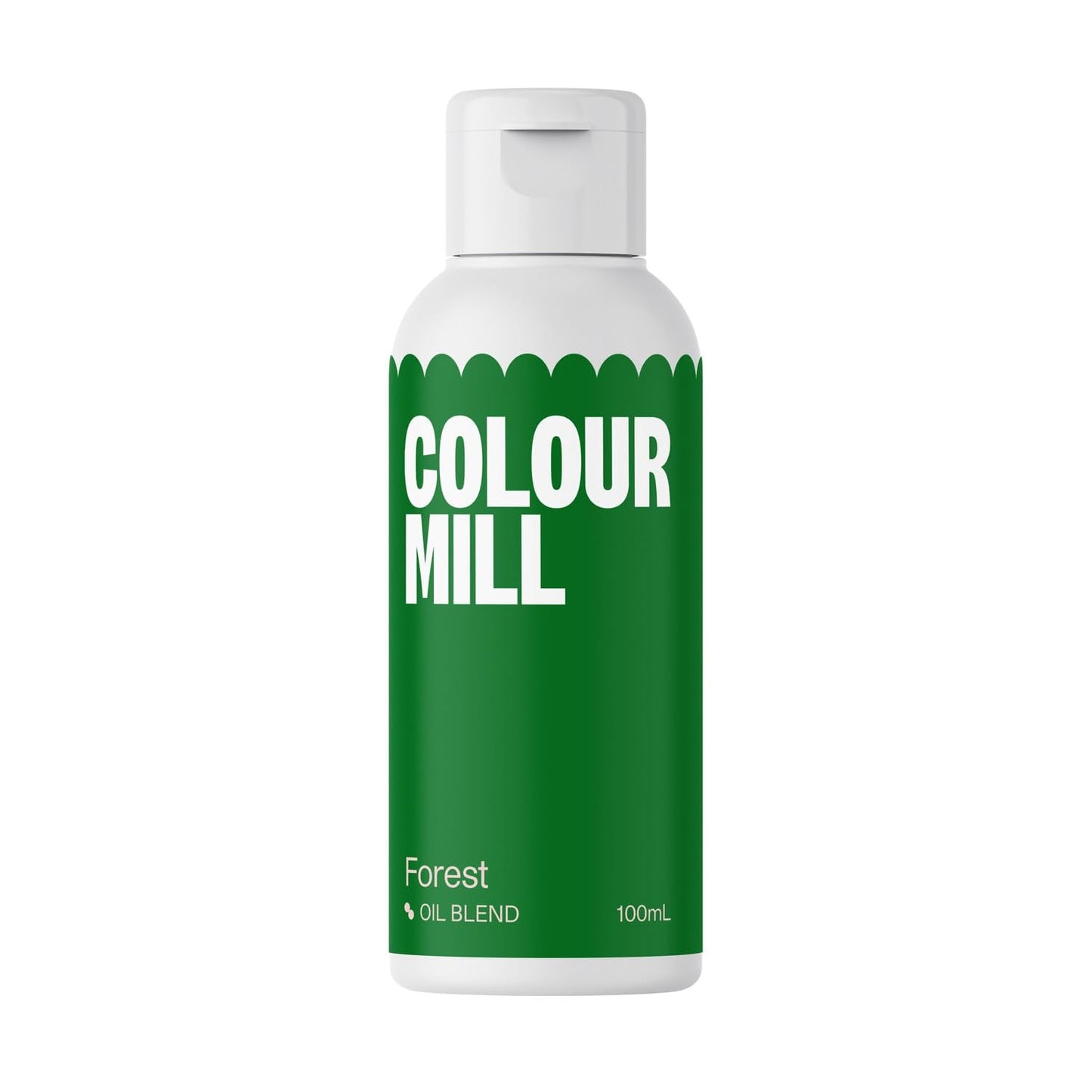 Barwnik spożywczy Color Mill Oil Blend Forest Oil - Barwnik spożywczy do czekolady, fondantów, babeczek, ciast, wypieków, makaroników - Barwnik spożywczy do dekoracji ciast - 100 ml