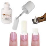 Sun Garden Nails żel przezroczysty jednofazowy 30ml + opakowanie 100 końcówek + klej do końcówek 7ml