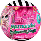 LOL niespodzianka! Mermaids Makeover Magic Tots - Prawdziwy błyszczyk do ust dla Ciebie i Twojej lalki do samodzielnego wykonania, miksowania i tworzenia makijażu, Zabawna zabawa w wodzie, 6 lalek do zebrania - Wiek 4+