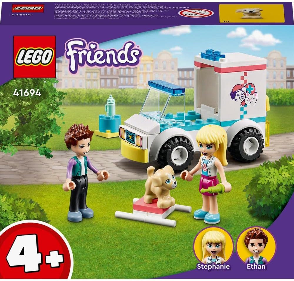 LEGO 41694 Furgonetka ratunkowa dla zwierząt Friends Zestawy konstrukcyjne w sklepie LEGO