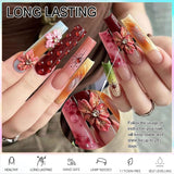 NAILGIL Stały żelowy lakier do paznokci, Stały żel do paznokci, Rzeźba 3D do paznokci z zestawem narzędzi, DIY Domowy salon, Przezroczysty 15G