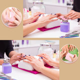 300 Stück Nagellackentferner Pads, Fusselfreie Nägel Wattepads Für Nägel Nagellackentferner Niestrzępiące się chusteczki do paznokci Cleaner Gelnägel - Rosa