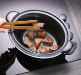 Wolnowar Russell Hobbs, 3,5 litra z powłoką nieprzywierającą, stal nierdzewna, 3 ustawienia temperatury i funkcja utrzymywania ciepła, Wolnowar 160 W Naty Shop