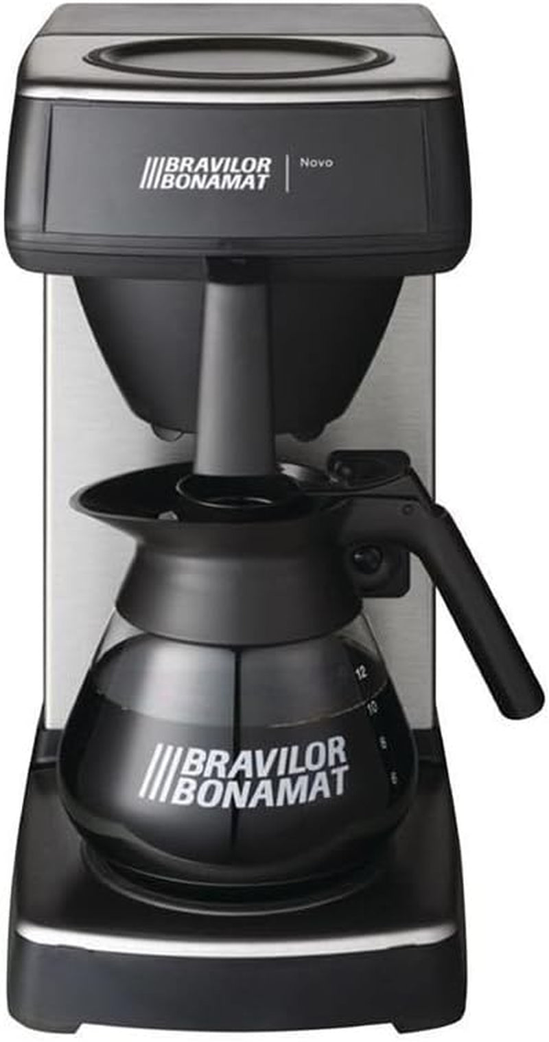 Ekspres do kawy F454 Novo, 1,5 l, czarny, 430 (wys.) x 205 (szer.) x 340 (gł.) mm