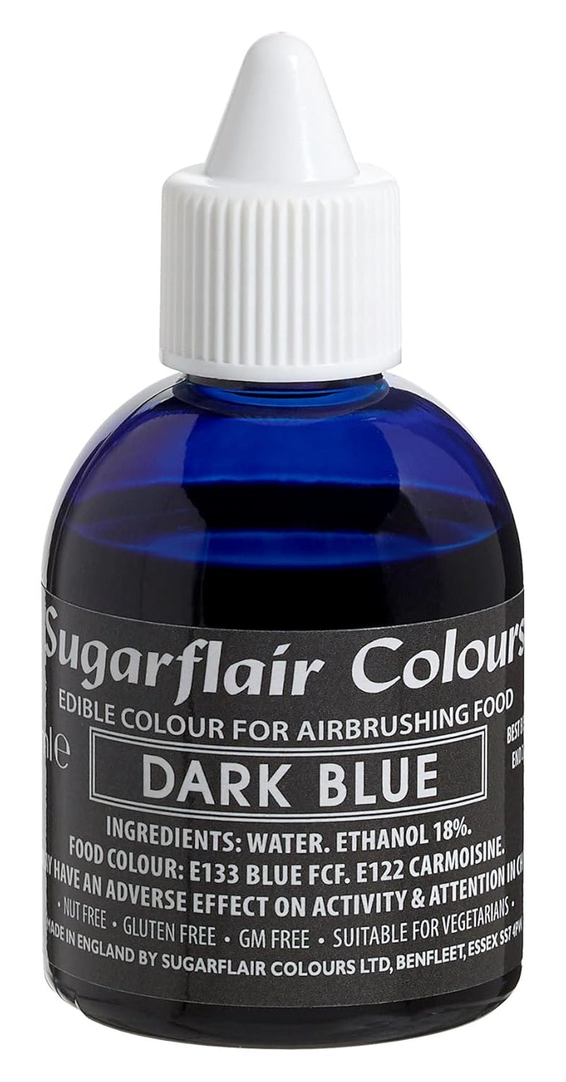 Sugarflair Airbrush Barwnik spożywczy Złociste złoto Jadalny płynny barwnik spożywczy Aerograf Farbowanie ciast Muffiny Lukier i dekorowanie ciast - 60ml