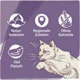 Venandi Animal - Mokra karma premium dla kotów - Koń jako monoproteina, opakowanie 12 sztuk (12 x 125 g), bez zbóż, monoproteina