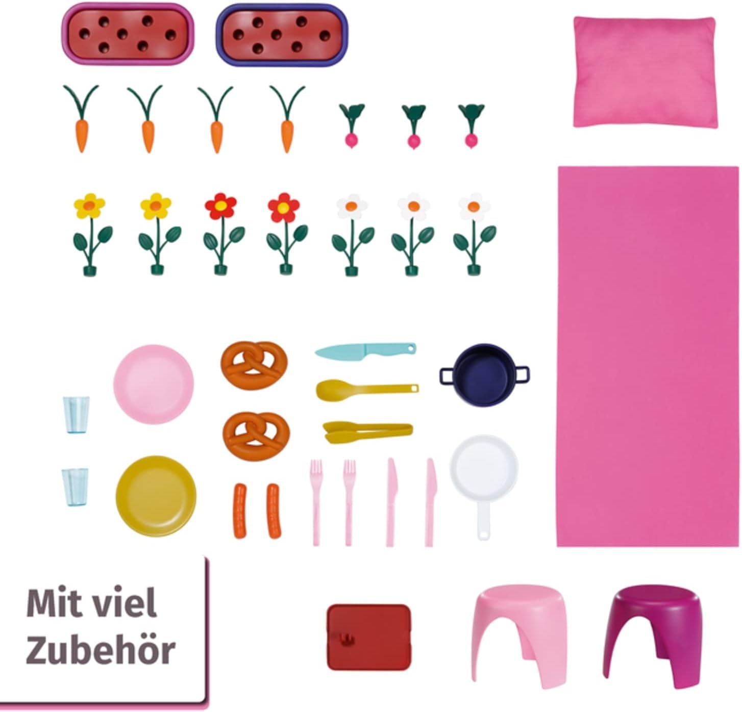 BABY Born Domek dla lalek, domek weekendowy z funkcją światła i dźwięku, otwieranymi panelami bocznymi, zlewem, grillem i wieloma akcesoriami, 832752, Zapf Creation