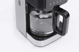 Ekspres CASO Coffee Taste and Style z filtrem stałym, 1,5 l, optymalna temperatura parzenia 92-96°C, system zapobiegający kapaniu, zoptymalizowana głowica zaparzająca, stal nierdzewna, 12 filiżanek