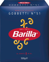Makaron Barilla Klasyczny Gobbetti nr. 51 z pszenicy durum, zawsze al dente (1 x 500 g)