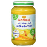 Ekologiczne warzywa z batatami, po 4 miesiącu, 190g