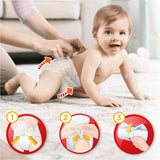 Pampers (stara wersja), majtki, rozmiar 4, 9kg-15kg, trzy opakowania (1 x 88 pieluszek)