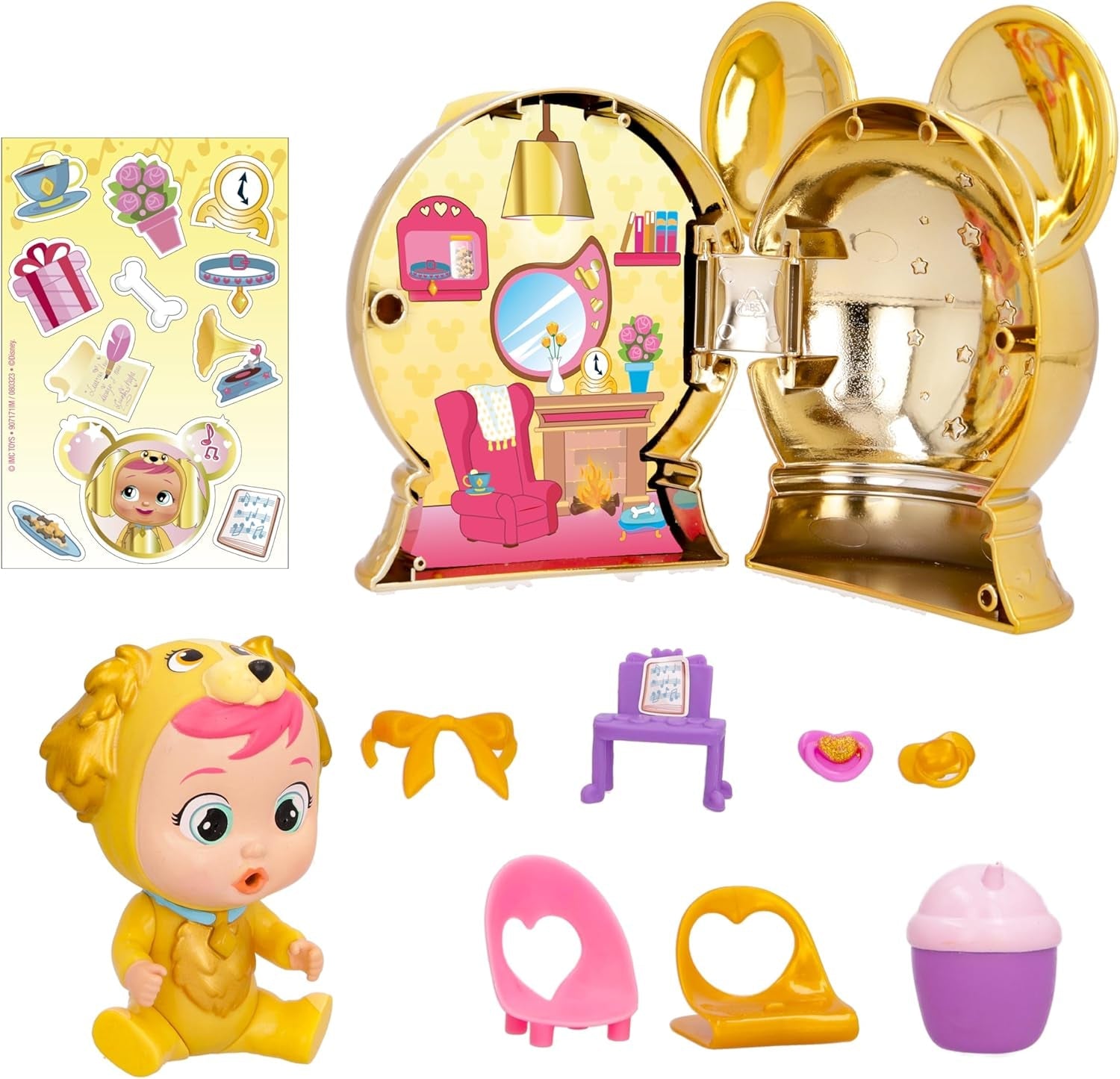 Wielokolorowa lalka Cry Babies Magic Tears 82663IM