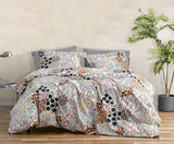 Zestaw pościeli MARIMEKKO Queen, pościel z bawełny perkalowej z pasującymi poszewkami na poduszki, całoroczny wystrój domu (Pieni Letto, wielokolorowy, łóżko typu queen-size) Kołdry i kołdry Naty Shop Regina