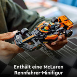 LEGO Speed Champions Samochód wyścigowy Formuły 1 Mclaren 2023, zabawka dla chłopców i dziewcząt w wieku powyżej 9 lat, którzy lubią bawić się samodzielnie, model pojazdu do zbudowania, wystrój pokoju dziecięcego 76919 Zestawy do budowania Besuche den LEGO-Store
