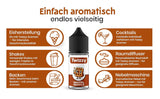 Aromat spożywczy Twizzy Waffle - 30 ml - Intensywny aromat - Idealny do wypieków Arome Naty Shop