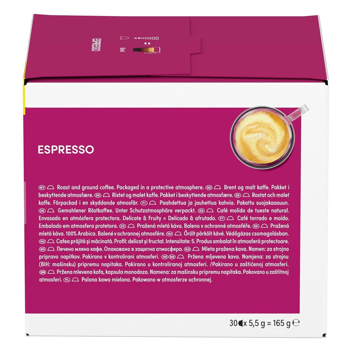 NESCAFÉ DOLCE GUSTO Espresso Kaffeekapseln 3-er Vorratspack (3 x 30 Kapseln)