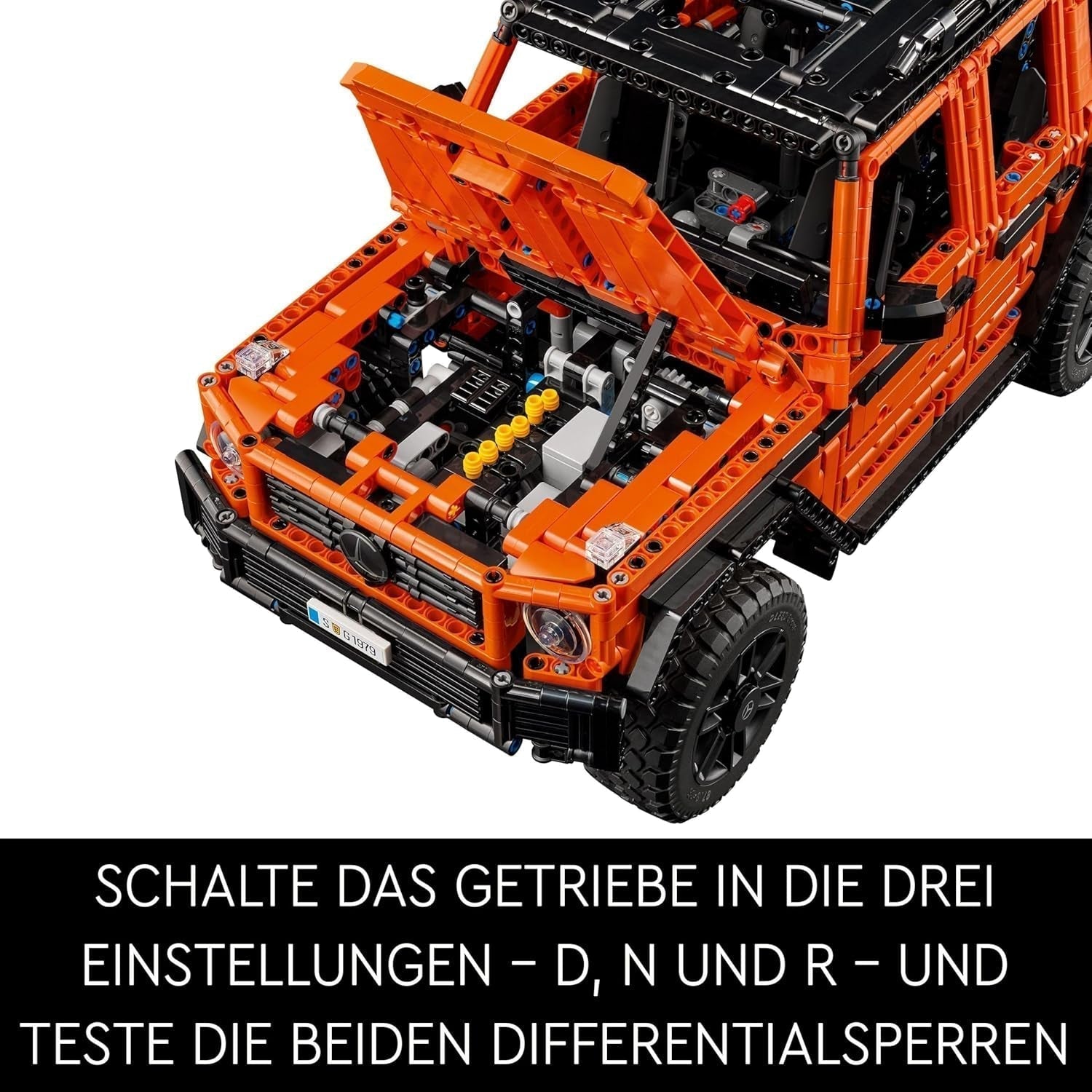 LEGO Technic Mercedes-Benz G 500 Professional Line, zestaw do budowania modelu samochodu klasy G, prezent dla dorosłych, zestaw luksusowego pojazdu terenowego, kolekcjonerski Mercedes, samochodzik zabawkowy 42177 Zestawy do budowania w sklepie LEGO