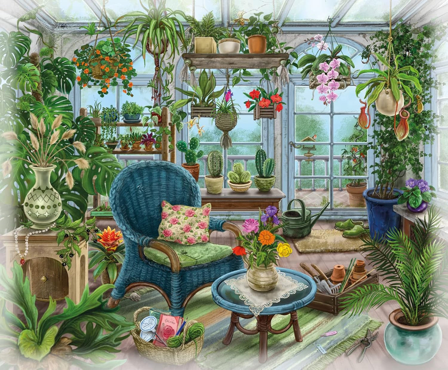 Puzzle Ravensburger EXIT - Upiorny Dwór - 6X 99-elementowe puzzle dla miłośników puzzli dla dorosłych i dzieci w wieku od 10 lat Puzzle Naty Shop