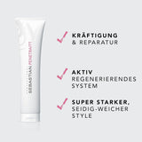 SEBASTIAN PROFESSIONAL PENETRAITT - Regenerująca maska do włosów regenerująca zniszczone włosy (150 ml) - głęboka pielęgnacja zniszczonych, przebarwionych włosów - naprawia i wzmacnia Naty Shop Hair Mask