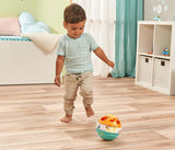 Vtech Baby 3 w 1 magiczna piłka muzyczna samobieżne odtwarzanie muzyki interaktywna zabawka dla dzieci 9-36 miesięcy kolorowe zabawki dla dzieci Naty Shop