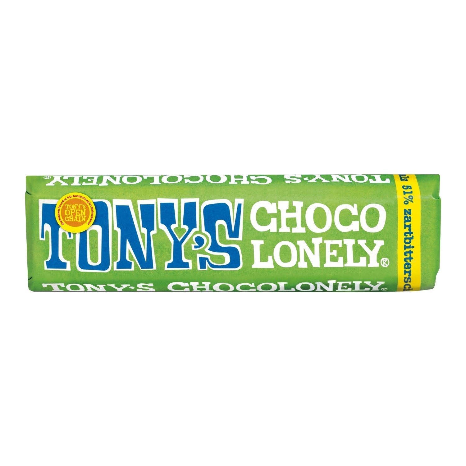 Tony's Chocolonely, mleczna czekolada z karmelem i solą morską 47g
