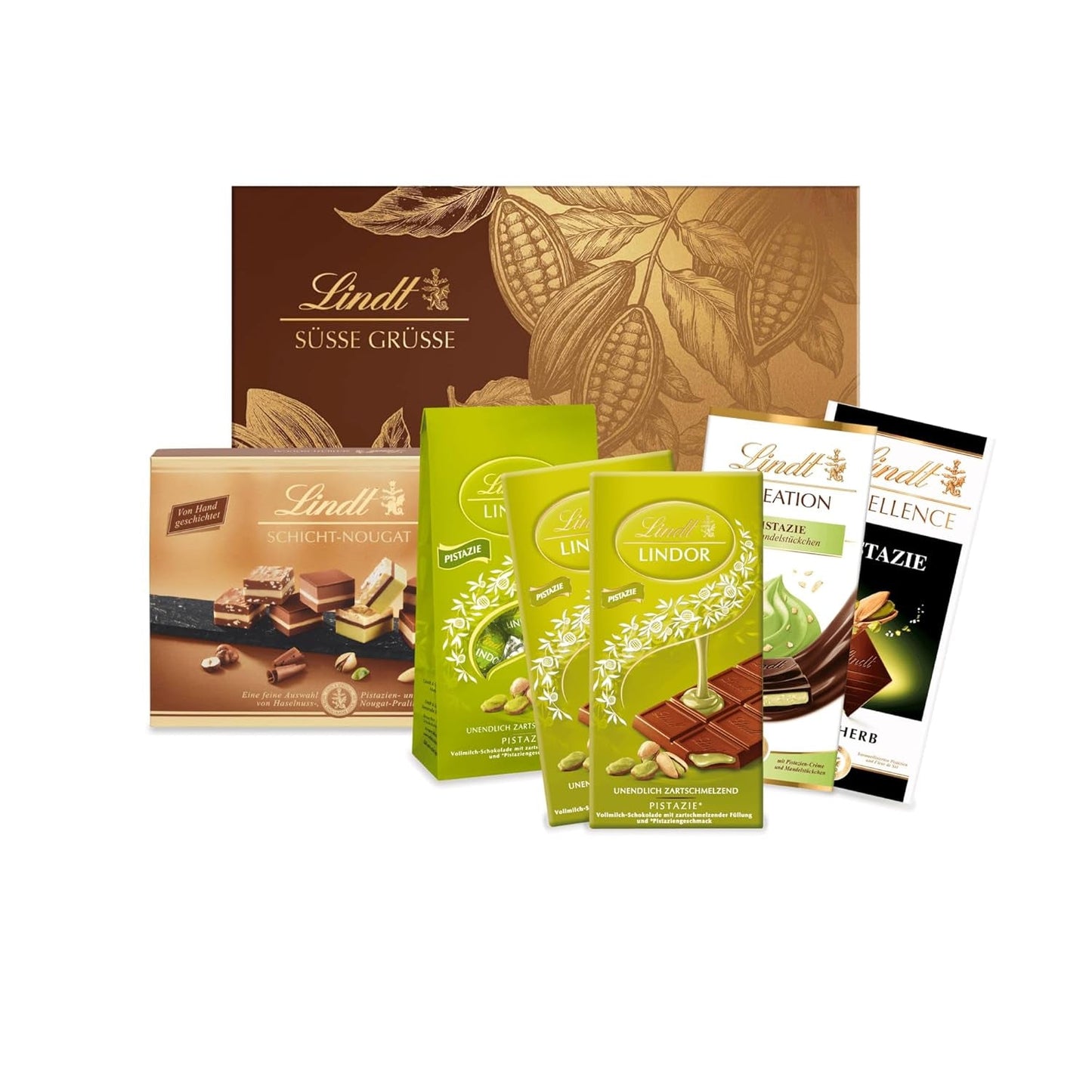 Czekolada Lindta | Asortyment LINDOR | 1371g | 110 trufli w delikatnej czekoladzie z rozpływającym się w ustach | Prezent w postaci czekolady do dzielenia się