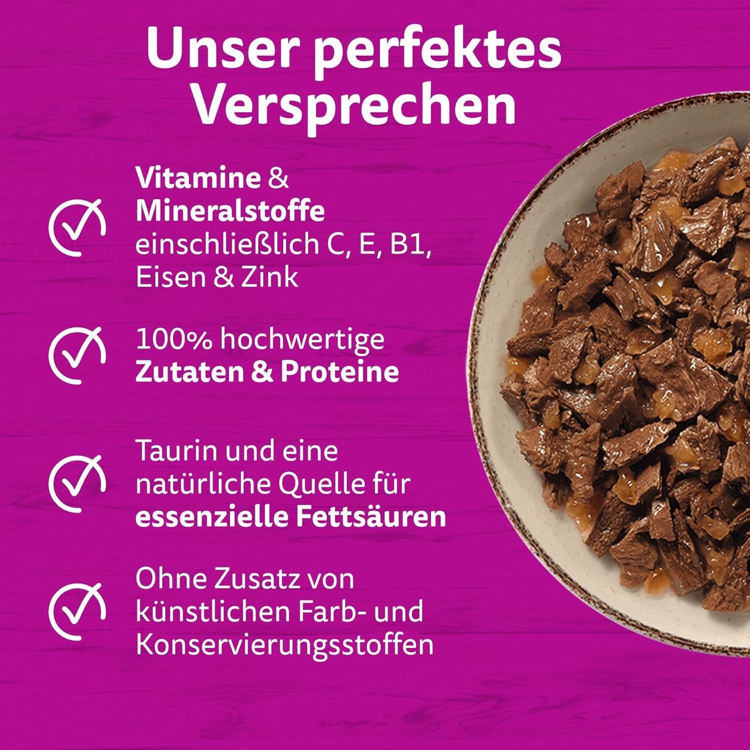 WHISKAS PURE DELIGHT Karma mokra w galarecie 24 x 85g Classic Ragout (4 opakowania) 48 porcji saszetek