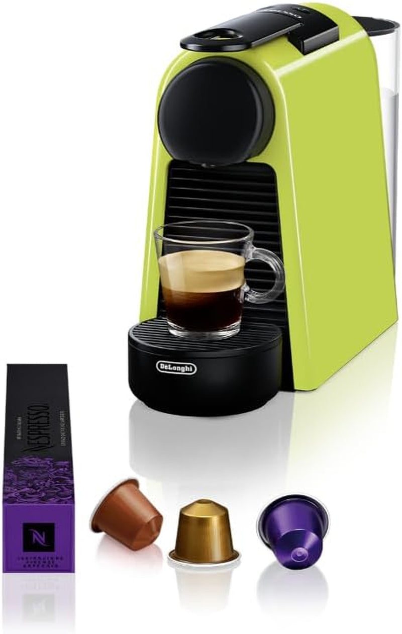 Ekspres do kawy z kapsułkami Nespresso De'Longhi Essenza Mini, czarny | Ciśnienie pompy 19 bar | Zbiornik na wodę 0,6 l | Do espresso i Lungo | Mały ekspres do kawy – wspaniałe chwile przy kawie | EN85.B