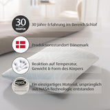 Poduszka do spania TEMPUR Comfort Air Medium, Oddychająca poduszka do każdej pozycji do spania, OEKO-TEX MADE w kolorze ZIELONYM, średnia twardość, 40 x 80 cm Poduszki standardowe Naty Shop