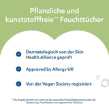 WaterWipes Sensitive+ Chusteczki nawilżane dla niemowląt i małych dzieci, 720 sztuk (12 szt.), 3 w 1 czyszczenie, pielęgnacja, ochrona, 99,9% wody, teksturowane oczyszczanie, bezzapachowy